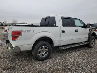 2013 Ford F-150 XL with VIN 1FTFW1EF8DKF57518, listed as a Copart auction lot 45758055 with 130,700 mi miles and Salvage Title. Bid and sale history available at carsss.com. Image 3.