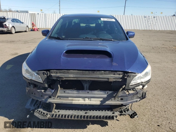 2017 Subaru WRX with VIN JF1VA1B6XH9822294, listed as a Copart auction lot 47136605 with 105,707 mi miles and Salvage Title. Bid and sale history available at carsss.com. Image 5.