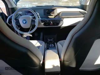 2015 BMW i3 with VIN WBY1Z4C56FV500991, listed as a Copart auction lot 43162913 with 57,885 mi miles. Bid and sale history available at carsss.com. Image 8.