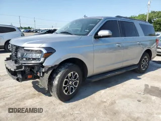 2023 Ford Expedition Max XLT z VIN 1FMJK1H87PEA52541, wystawiony jako Copart lot #57866935 z przebiegiem 30 633 mil mil oraz Czysty tytuł • Clean title. Historia ofert i sprzedaży dostępna na DreamBid. Obrazek 1.