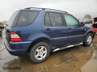 2001 Mercedes-Benz M-Class with VIN 4JGAB54E11A264157, listed as a Copart auction lot 49268055 with 135,834 mi miles and Clean Title. Bid and sale history available at carsss.com. Image 3.