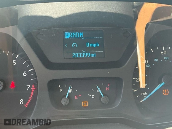 2018 Ford Transit with VIN 1FTYE1YMXJKB52018, listed as a IAAI auction lot 42079161 with 203,398 mi miles. Bid and sale history available at carsss.com. Image 1.