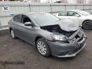 2017 Nissan Sentra SV with VIN 3N1AB7AP6HY371736, listed as a Copart auction lot 52800165 with 63,037 mi miles and Salvage Title. Bid and sale history available at carsss.com. Image 4.