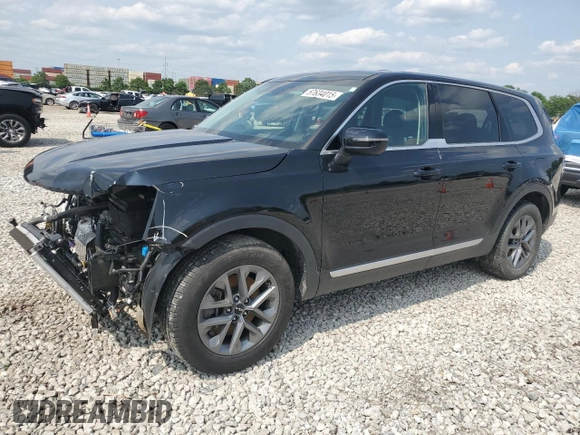 2024 Kia Telluride LX with VIN 5XYP24GC2RG494627, listed as a Copart auction lot 57634015 with 32,680 mi miles and Salvage title. Bid and sale history available at DreamBid. Image 1.