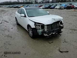 2014 Kia Cadenza Premium with VIN KNALN4D77E5148540, listed as a Copart auction lot 47878235 with 135,058 mi miles and Non Repairable. Bid and sale history available at carsss.com. Image 14.