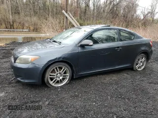 2005 Scion tC with VIN JTKDE177650005585, listed as a Copart auction lot 51747715 with 133,604 mi miles and Salvage Title. Bid and sale history available at carsss.com. Image 1.