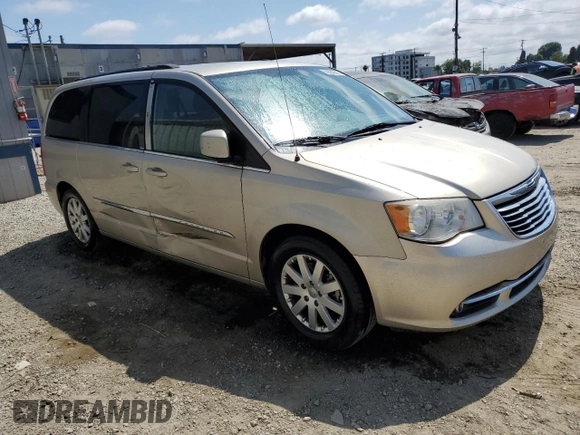 2014 Chrysler Town & Country Touring with VIN 2C4RC1BG0ER174758, listed as a Copart auction lot 59584065 with 192,965 mi miles and Salvage title. Bid and sale history available at DreamBid. Image 4.
