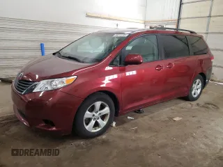 2011 Toyota Sienna LE AAS с VIN 5TDKK3DC4BS127181, выставлен на аукционе Copart как лот 59015195 с пробегом 170 677 миль миль и Списание • Salvage title. История ставок и продаж доступна на DreamBid. Изображение 1.