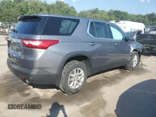 2018 Chevrolet Traverse LS with VIN 1GNEVFKW2JJ234283, listed as a Copart auction lot 69042414 with 0 mi miles and Salvage Title. Bid and sale history available at carsss.com. Image 3.