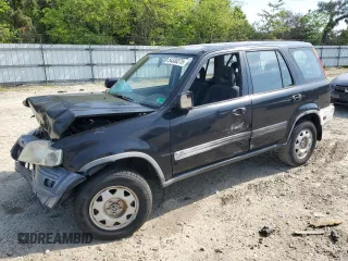 2001 Honda CR-V LX z VIN JHLRD18411C056122, wystawiony jako Copart lot #54330275 z przebiegiem 156 008 mil mil oraz Czysty tytuł • Clean title. Historia ofert i sprzedaży dostępna na DreamBid. Obrazek 1.