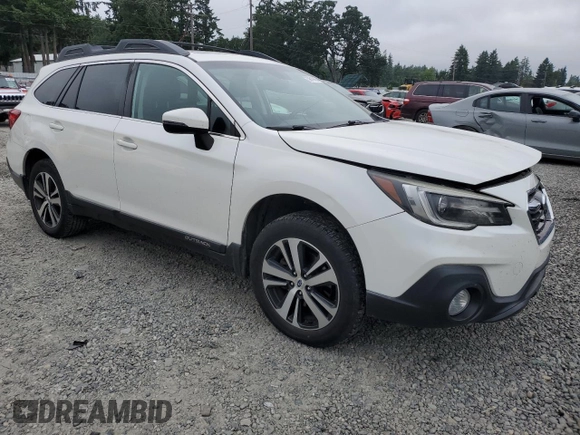 2018 Subaru Outback Limited with VIN 4S4BSANC1J3313940, listed as a Copart auction lot 59619065 with 93,119 mi miles and Salvage title. Bid and sale history available at DreamBid. Image 4.