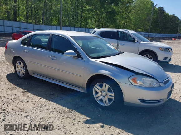 2012 Chevrolet Impala LT Fleet with VIN 2G1WG5E38C1142054, listed as a IAAI auction lot 42010616 with 128,274 mi miles and . Bid and sale history available at DreamBid. Image 1.
