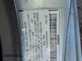 2003 Volvo S40 with VIN YV1VS295X3F949545, listed as a Copart auction lot 56421374 with 123,142 mi miles and Salvage Title. Bid and sale history available at carsss.com. Image 12.