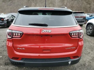 2024 Jeep Compass Limited with VIN 3C4NJDCNXRT594128, listed as a Copart auction lot 52923255 with 19,277 mi miles and Salvage title. Bid and sale history available at DreamBid. Image 6.