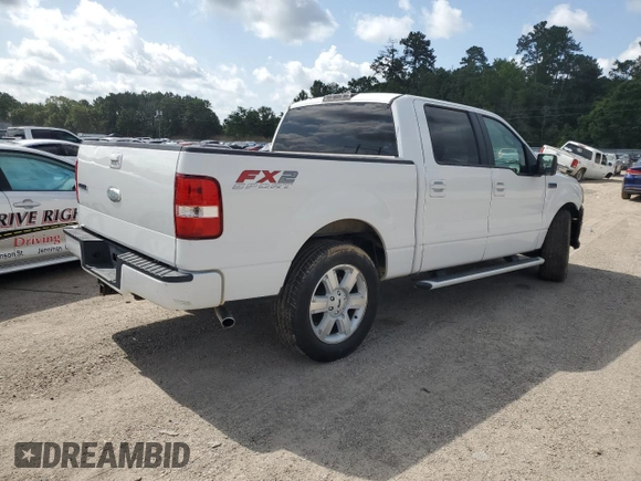 2007 Ford F-150 XLT with VIN 1FTPW12V27KD37683, listed as a Copart auction lot 61747115 with 189,674 mi miles and Salvage title. Bid and sale history available at DreamBid. Image 3.