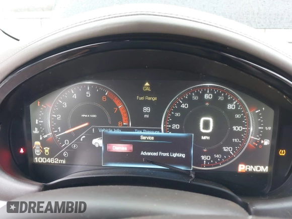 2014 Cadillac XTS Platinum with VIN 2G61W5S84E9291640, listed as a IAAI auction lot 41877867 with 100,462 mi miles and . Bid and sale history available at DreamBid. Image 7.
