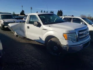 2013 Ford F-150 XL with VIN 1FTNF1CF7DKF44211, listed as a Copart auction lot 86978804 with 144,039 mi miles and Salvage Title. Bid and sale history available at carsss.com. Image 4.