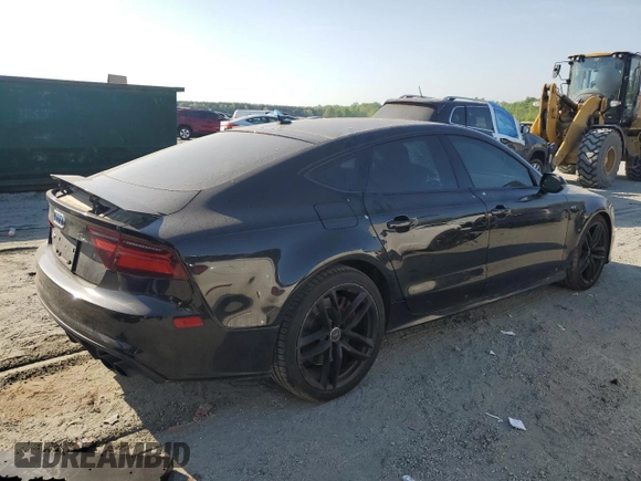 2017 Audi S7 Premium Plus with VIN WAUWFAFC1HN074913, listed as a Copart auction lot 53866375 with 127,919 mi miles and Clean Title. Bid and sale history available at carsss.com. Image 3.