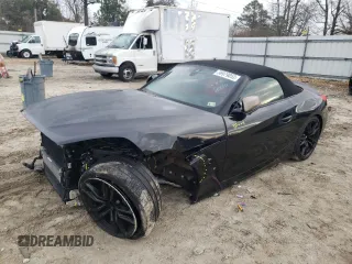 2020 BMW Z4 sDriveM40i with VIN WBAHF9C03LWW51901, listed as a Copart auction lot 36979053 with 23,486 mi miles. Bid and sale history available at carsss.com. Image 1.