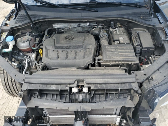 2022 Volkswagen Tiguan SE R-Line Black with VIN 3VV8B7AX0NM091052, listed as a Copart auction lot 60020515 with 46,687 mi miles and Salvage title. Bid and sale history available at DreamBid. Image 12.
