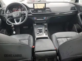 2020 Audi Q5 Premium Plus with VIN WA1BNAFY9L2102249, listed as a Copart auction lot 57608805 with 73,629 mi miles and Salvage title. Bid and sale history available at DreamBid. Image 8.