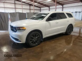 2018 Dodge Durango SXT with VIN 1C4RDJAG6JC486133, listed as a Copart auction lot 59359925 with 116,492 mi miles and Clean title. Bid and sale history available at DreamBid. Image 1.