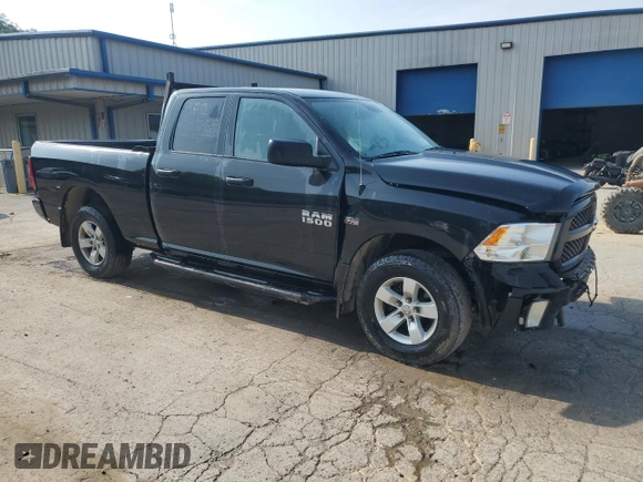 2017 Ram 1500 Tradesman with VIN 1C6RR7FT6HS839973, listed as a Copart auction lot 60552185 with 103,712 mi miles and Salvage title. Bid and sale history available at DreamBid. Image 4.