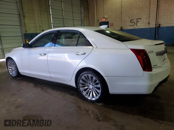 2018 Cadillac CTS Sedan Luxury AWD with VIN 1G6AX5SX7J0134094, listed as a Copart auction lot 50804555 with 47,242 mi miles and Clean Title. Bid and sale history available at carsss.com. Image 2.