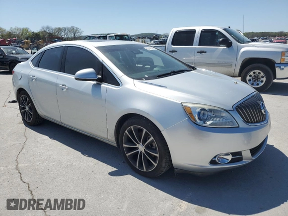 2017 Buick Verano Sport Touring with VIN 1G4PR5SK3H4109990, listed as a Copart auction lot 52440585 with 141,175 mi miles and Salvage Title. Bid and sale history available at carsss.com. Image 4.