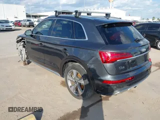 2023 Audi Q5 Premium Plus with VIN WA1BBAFY4P2112508, listed as a IAAI auction lot 40892423 with 24,492 mi miles and . Bid and sale history available at DreamBid. Image 3.