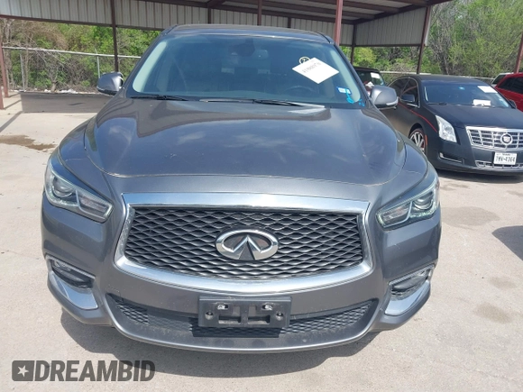2019 Infiniti QX60 PURE with VIN 5N1DL0MM2KC514807, listed as a IAAI auction lot 41888970 with 71,561 mi miles. Bid and sale history available at carsss.com. Image 6.