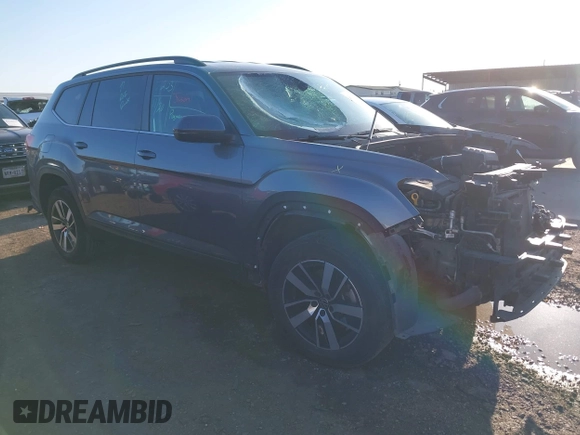 2022 Volkswagen Atlas SE with VIN 1V2DP2CA9NC533465, listed as a IAAI auction lot 41108974 with 74,684 mi miles and . Bid and sale history available at DreamBid. Image 1.