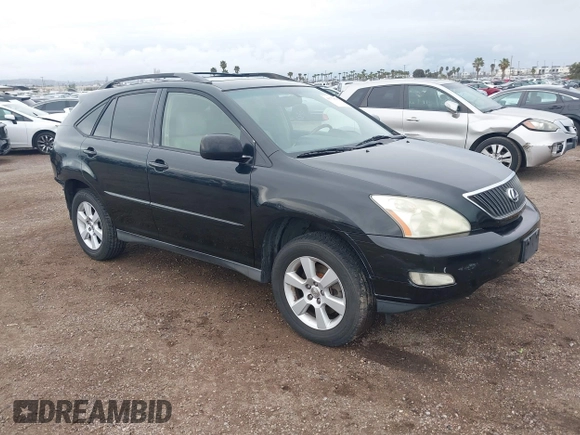 2004 Lexus RX 330 with VIN JTJGA31U240030876, listed as a IAAI auction lot 41773275 with 190,516 mi miles and . Bid and sale history available at DreamBid. Image 1.