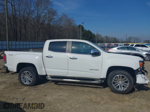 2015 GMC Canyon 4WD SLT with VIN 1GTG6CE30F1269698, listed as a IAAI auction lot 41508606 with 83,566 mi miles. Bid and sale history available at carsss.com. Image 13.
