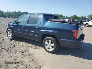 2012 Honda Ridgeline RTL with VIN 5FPYK1F54CB452813, listed as a Copart auction lot 62020825 with 79,176 mi miles and Salvage title. Bid and sale history available at DreamBid. Image 2.
