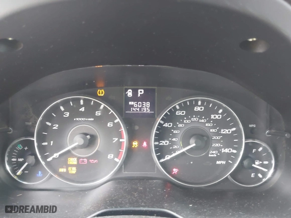 2012 Subaru Outback 2.5i with VIN 4S4BRCAC5C3287598, listed as a IAAI auction lot 42030377 with 144,195 mi miles. Bid and sale history available at carsss.com. Image 7.