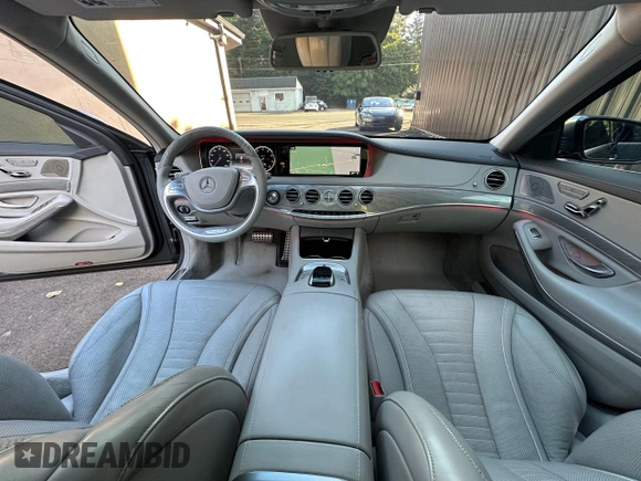 2017 Mercedes-Benz S 550 with VIN WDDUG8FBXHA341129, listed as a Copart auction lot 80298754 with 64,190 mi miles and Clean Title. Bid and sale history available at carsss.com. Image 9.