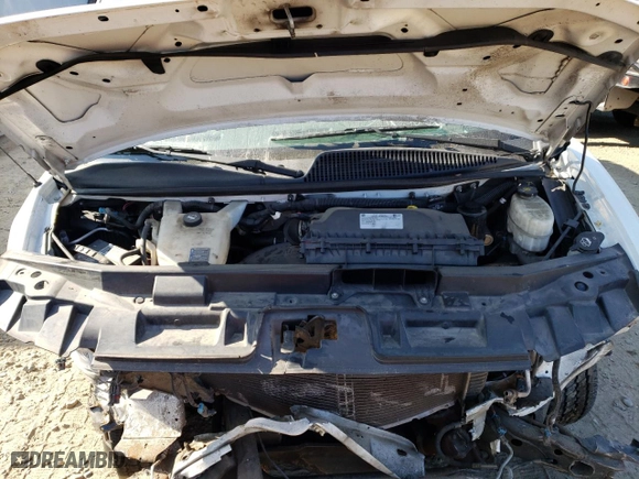 2018 GMC Savana Cargo Van with VIN 1GTW7BFP2J1253399, listed as a Copart auction lot 71021024 with 111,273 mi miles and Salvage Title. Bid and sale history available at carsss.com. Image 12.