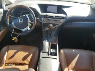 2014 Lexus RX 450h with VIN JTJZB1BA3E2414296, listed as a Copart auction lot 74358644 with 219,617 mi miles and Salvage title. Bid and sale history available at DreamBid. Image 8.