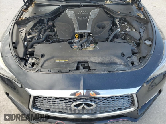 2018 Infiniti Q60 Sport with VIN JN1EV7EK5JM341496, listed as a Copart auction lot 75397364 with 89,868 mi miles and Non Repairable. Bid and sale history available at DreamBid. Image 11.