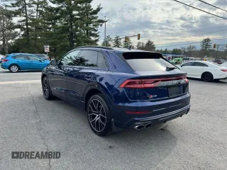 2020 Audi SQ8 z VIN WA1CWAF16LD026854, wystawiony jako Copart lot #57771555 z przebiegiem 115 543 mil mil oraz Tytuł czysty. Historia ofert i sprzedaży dostępna na DreamBid. Obrazek 4.