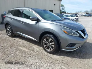 2018 Nissan Murano S with VIN 5N1AZ2MG1JN115722, listed as a IAAI auction lot 41878161 with 154,045 mi miles and . Bid and sale history available at DreamBid. Image 1.