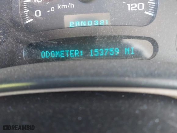 2005 Chevrolet Tahoe Z71 with VIN 1GNEK13T75R102269, listed as a IAAI auction lot 41633323 with 153,759 mi miles. Bid and sale history available at carsss.com. Image 7.