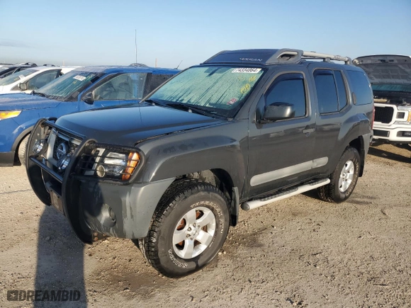 2012 Nissan Xterra S with VIN 5N1AN0NW9CC520750, listed as a Copart auction lot 74334864 with NaN miles and Non Repairable. Bid and sale history available at carsss.com. Image 1.