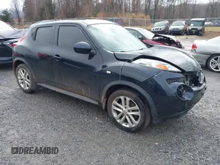 2012 Nissan Juke SL with VIN JN8AF5MR7CT102833, listed as a IAAI auction lot 41474933 with 130,349 mi miles. Bid and sale history available at carsss.com. Image 1.