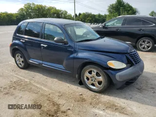 2001 Chrysler PT Cruiser with VIN 3C8FY4BB51T578123, listed as a Copart auction lot 67034724 with 112,343 mi miles and Salvage Title. Bid and sale history available at DreamBid. Image 4.