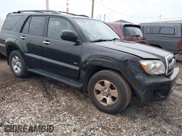 2006 Toyota 4Runner SR5 with VIN JTEZU14R160082920, listed as a IAAI auction lot 41564513 with 222,910 mi miles and . Bid and sale history available at DreamBid. Image 1.