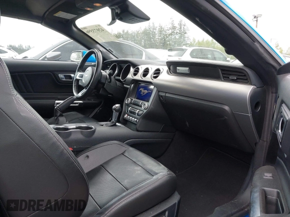 2022 Ford Mustang EcoBoost with VIN 1FATP8UH3N5124691, listed as a IAAI auction lot 42073596 with 40,612 mi miles. Bid and sale history available at carsss.com. Image 5.