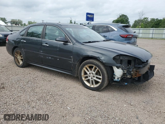 2014 Chevrolet Impala LTZ with VIN 2G1WC5E3XE1185115, listed as a Copart auction lot 60690785 with 119,947 mi miles and Salvage title. Bid and sale history available at DreamBid. Image 4.