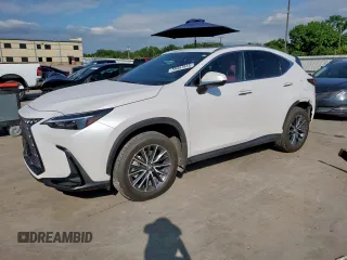 2024 Lexus NX 350h with VIN 2T2AKCEZ4RC026784, listed as a Copart auction lot 59357845 with 13,368 mi miles and Salvage title. Bid and sale history available at DreamBid. Image 1.